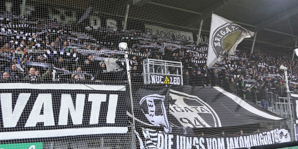 Sturm Graz - Admira Wacker
Oesterreichische Fussball Bundesliga, 18. Runde, SK Sturm Graz - FC Admira Wacker Moedling, Stadion Liebenau Graz, 15.12.2018. 

Foto zeigt Fans von Sturm
