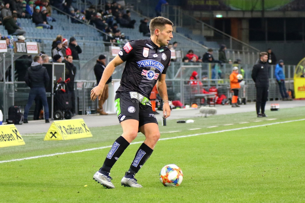 Sturm Graz - Admira Wacker
Oesterreichische Fussball Bundesliga, 18. Runde, SK Sturm Graz - FC Admira Wacker Moedling, Stadion Liebenau Graz, 15.12.2018. 

Foto zeigt Thomas Schrammel (Sturm)
