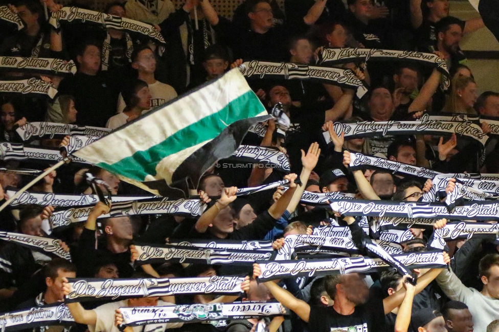 9. Sturm Nachwuchscup
SK Sturm Graz Nachwuchscup, ASVOE Halle Graz, 05.01.2019.

Foto zeigt Fans von Sturm
