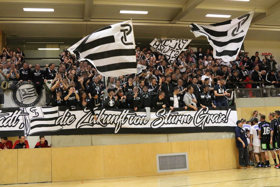 9. Sturm Nachwuchscup
SK Sturm Graz Nachwuchscup, ASVOE Halle Graz, 05.01.2019.

Foto zeigt Fans von Sturm
