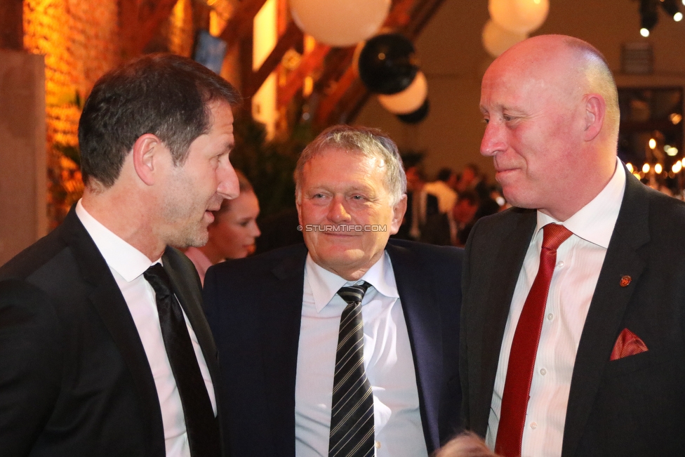 110 Jahre Gala Sturm
110 Jahre SK Sturm Graz Gala, Seifenfabrik Graz, 17.01.2019.

Foto zeigt Franco Foda (Cheftrainer Oesterreich), Wolfgang Malik (Holding Graz) und Doug Mason (Cheftrainer 99ers)
