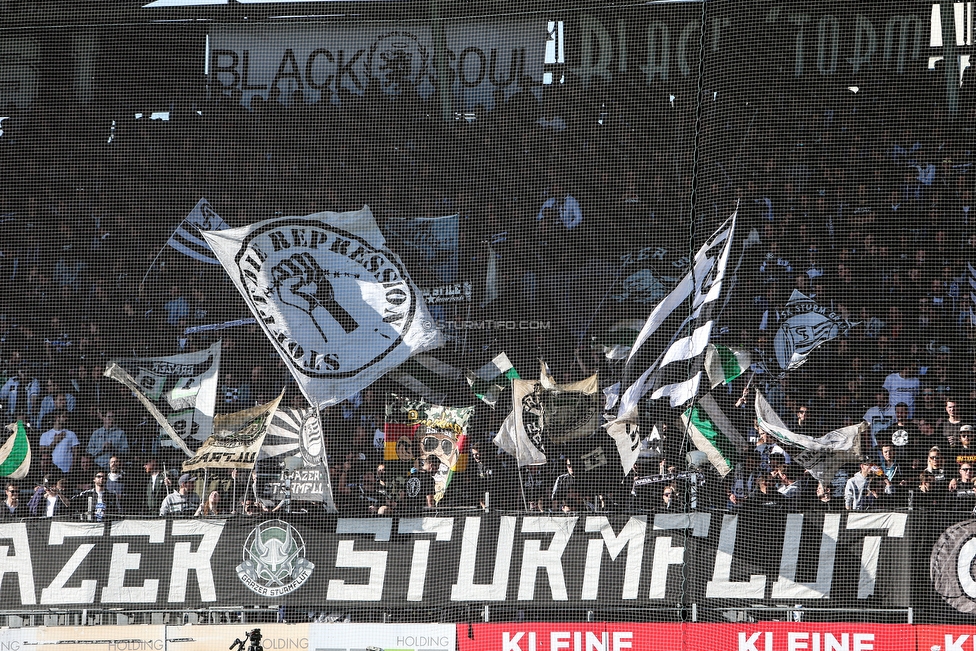 Sturm Graz - LASK
Oesterreichische Fussball Bundesliga, 20. Runde, SK Sturm Graz - LASK, Stadion Liebenau Graz, 03.03.2019. 

Foto zeigt Fans von Sturm
