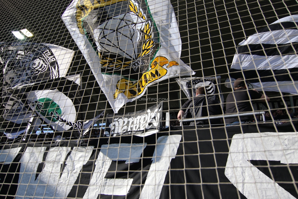 Sturm Graz - LASK
Oesterreichische Fussball Bundesliga, 20. Runde, SK Sturm Graz - LASK, Stadion Liebenau Graz, 03.03.2019. 

Foto zeigt Fans von Sturm
