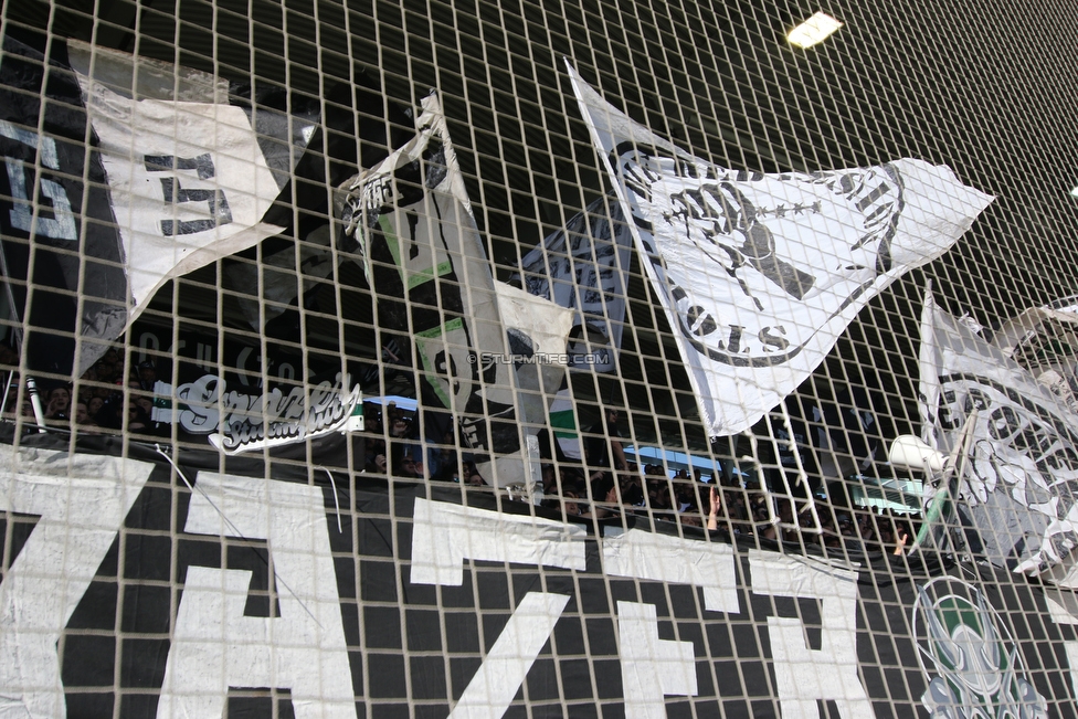 Sturm Graz - LASK
Oesterreichische Fussball Bundesliga, 20. Runde, SK Sturm Graz - LASK, Stadion Liebenau Graz, 03.03.2019. 

Foto zeigt Fans von Sturm
