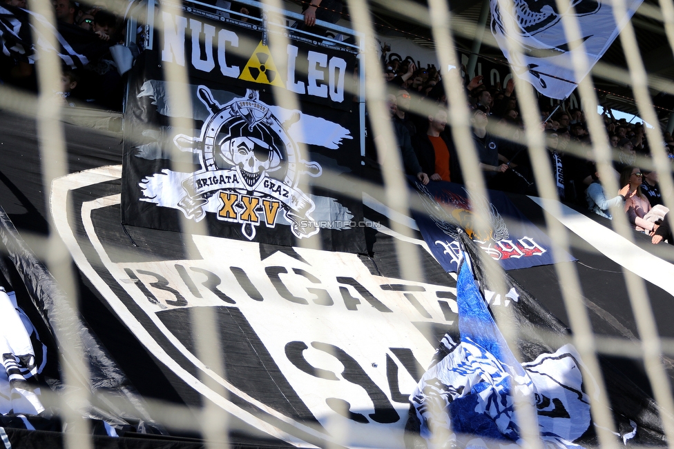 Sturm Graz - LASK
Oesterreichische Fussball Bundesliga, 20. Runde, SK Sturm Graz - LASK, Stadion Liebenau Graz, 03.03.2019. 

Foto zeigt Fans von Sturm
