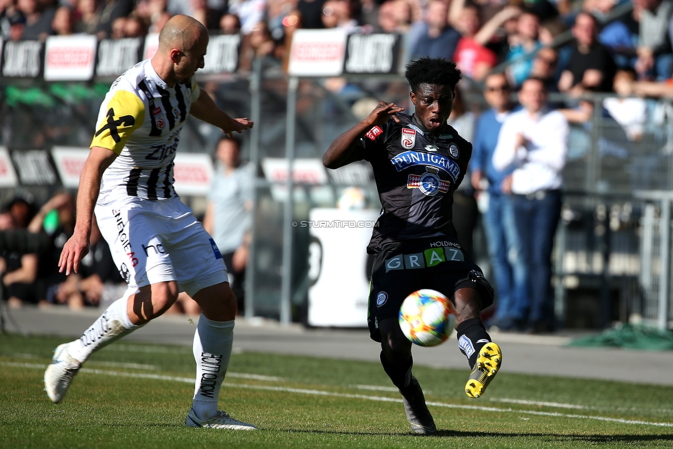 Sturm Graz - LASK
Oesterreichische Fussball Bundesliga, 20. Runde, SK Sturm Graz - LASK, Stadion Liebenau Graz, 03.03.2019. 

Foto zeigt Michael John Lema (Sturm)
