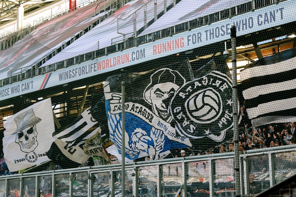 RB Salzburg - Sturm Graz
Oesterreichische Fussball Bundesliga, 21. Runde, FC RB Salzburg - SK Sturm Graz, Stadion Wals-Siezenheim, 10.03.2019. 

Foto zeigt Fans von Sturm
