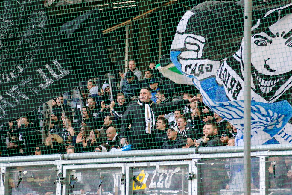 RB Salzburg - Sturm Graz
Oesterreichische Fussball Bundesliga, 21. Runde, FC RB Salzburg - SK Sturm Graz, Stadion Wals-Siezenheim, 10.03.2019. 

Foto zeigt Fans von Sturm
