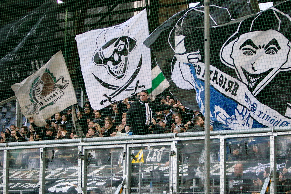 RB Salzburg - Sturm Graz
Oesterreichische Fussball Bundesliga, 21. Runde, FC RB Salzburg - SK Sturm Graz, Stadion Wals-Siezenheim, 10.03.2019. 

Foto zeigt Fans von Sturm
