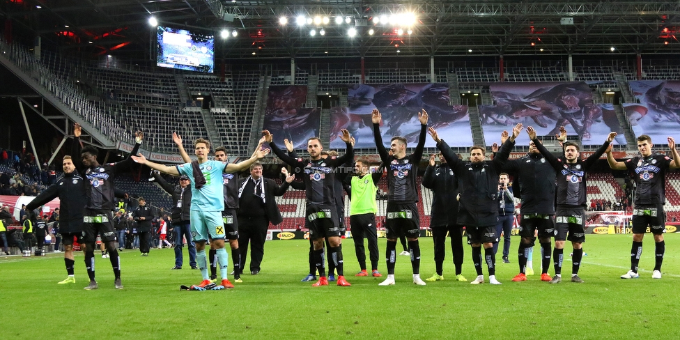 RB Salzburg - Sturm Graz
Oesterreichische Fussball Bundesliga, 21. Runde, FC RB Salzburg - SK Sturm Graz, Stadion Wals-Siezenheim, 10.03.2019. 

Foto zeigt die Mannschaft von Sturm
