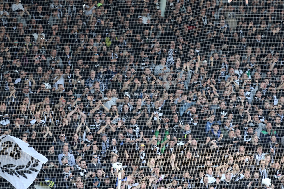 Sturm Graz - Austria Wien
Oesterreichische Fussball Bundesliga, 22. Runde, SK Sturm Graz - FK Austria Wien, Stadion Liebenau Graz, 17.03.2019. 

Foto zeigt Fans von Sturm
