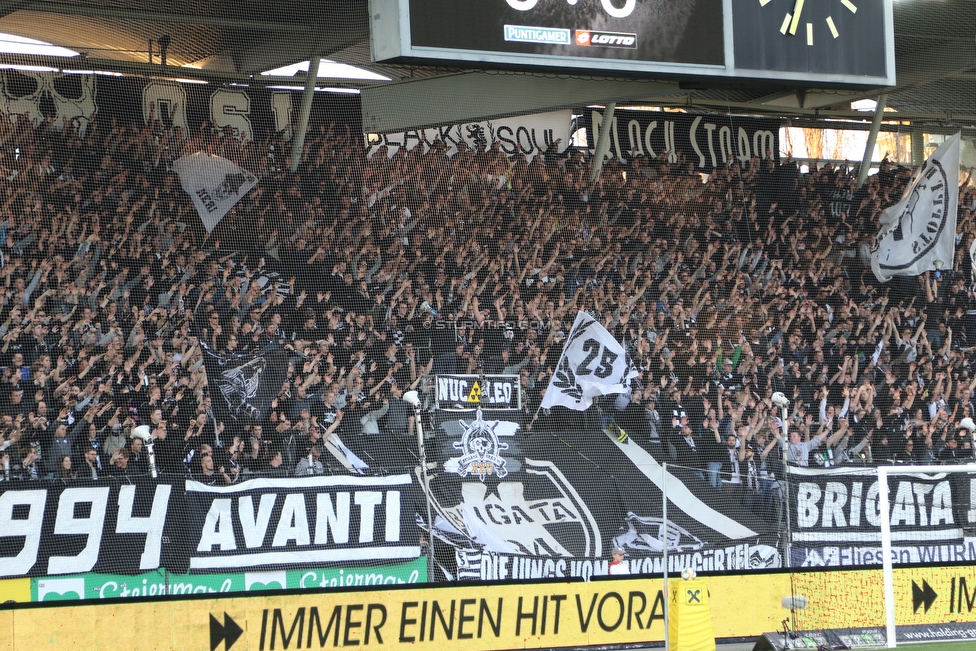 Sturm Graz - Austria Wien
Oesterreichische Fussball Bundesliga, 22. Runde, SK Sturm Graz - FK Austria Wien, Stadion Liebenau Graz, 17.03.2019. 

Foto zeigt Fans von Sturm
