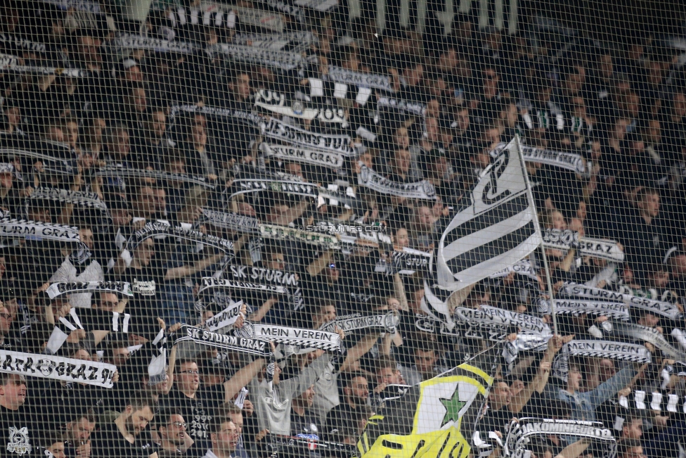 Sturm Graz - Austria Wien
Oesterreichische Fussball Bundesliga, 22. Runde, SK Sturm Graz - FK Austria Wien, Stadion Liebenau Graz, 17.03.2019. 

Foto zeigt Fans von Sturm
