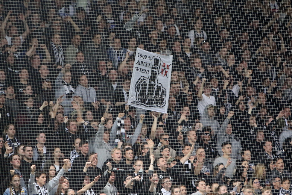 Sturm Graz - Austria Wien
Oesterreichische Fussball Bundesliga, 22. Runde, SK Sturm Graz - FK Austria Wien, Stadion Liebenau Graz, 17.03.2019. 

Foto zeigt Fans von Sturm
