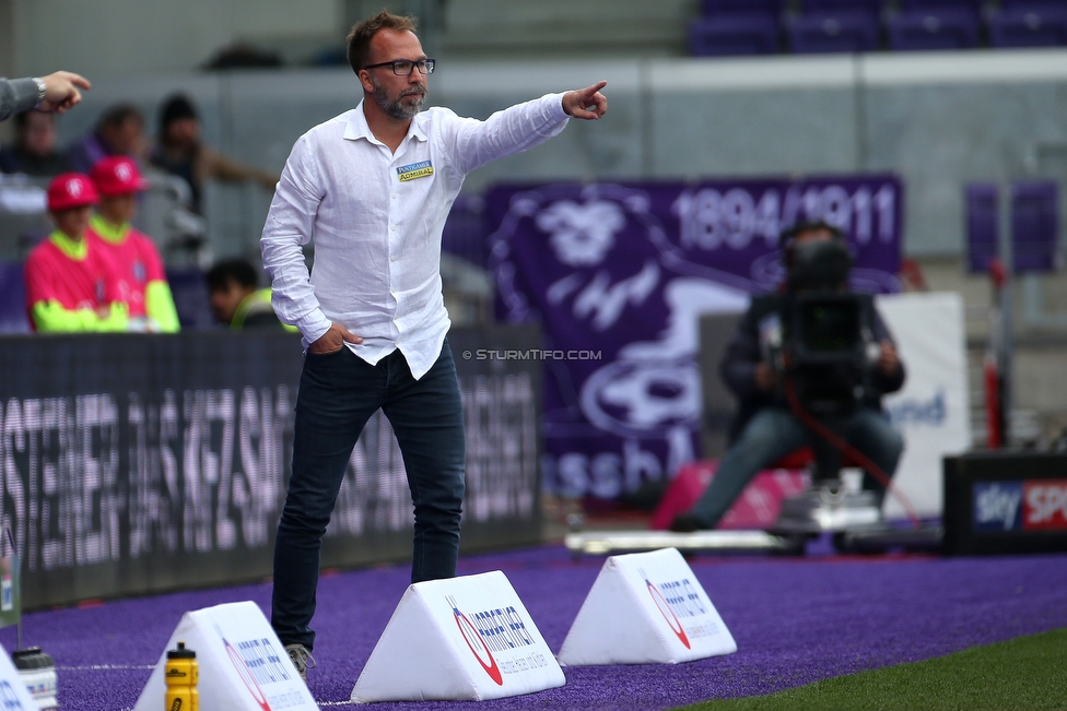 Austria Wien - Sturm Graz
Oesterreichische Fussball Bundesliga, 24. Runde, FK Austria Wien - SK Sturm Graz, Franz Horr Stadion Wien, 07.04.2019. 

Foto zeigt Roman Maehlich (Cheftrainer Sturm)
