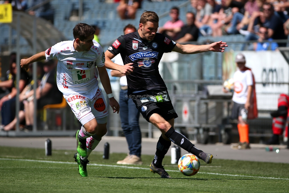 Sturm Graz - Wolfsberg
Oesterreichische Fussball Bundesliga, 26. Runde, SK Sturm Graz - Wolfsberger AC, Stadion Liebenau Graz, 21.04.2019. 

Foto zeigt Lukas Grozurek (Sturm)
