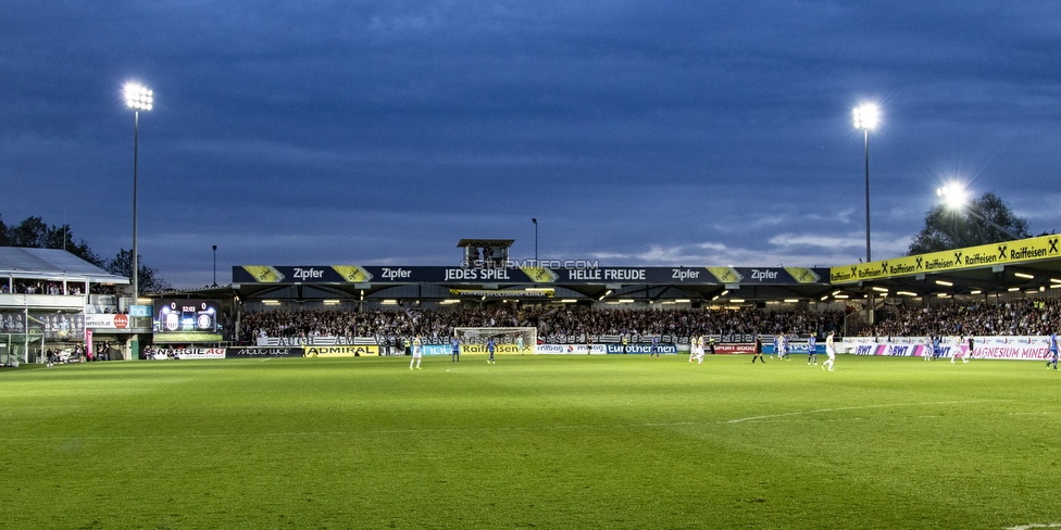 LASK - Sturm Graz
Oesterreichische Fussball Bundesliga, 27. Runde, LASK - SK Sturm Graz, Waldstadion Pasching, 24.04.2019. 

Foto zeigt eine Innenansicht im Waldstadion Pasching
