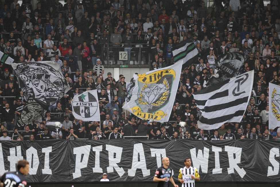 Sturm Graz - LASK
Oesterreichische Fussball Bundesliga, 28. Runde, SK Sturm Graz - LASK, Stadion Liebenau Graz, 28.04.2019. 

Foto zeigt Fans von Sturm
