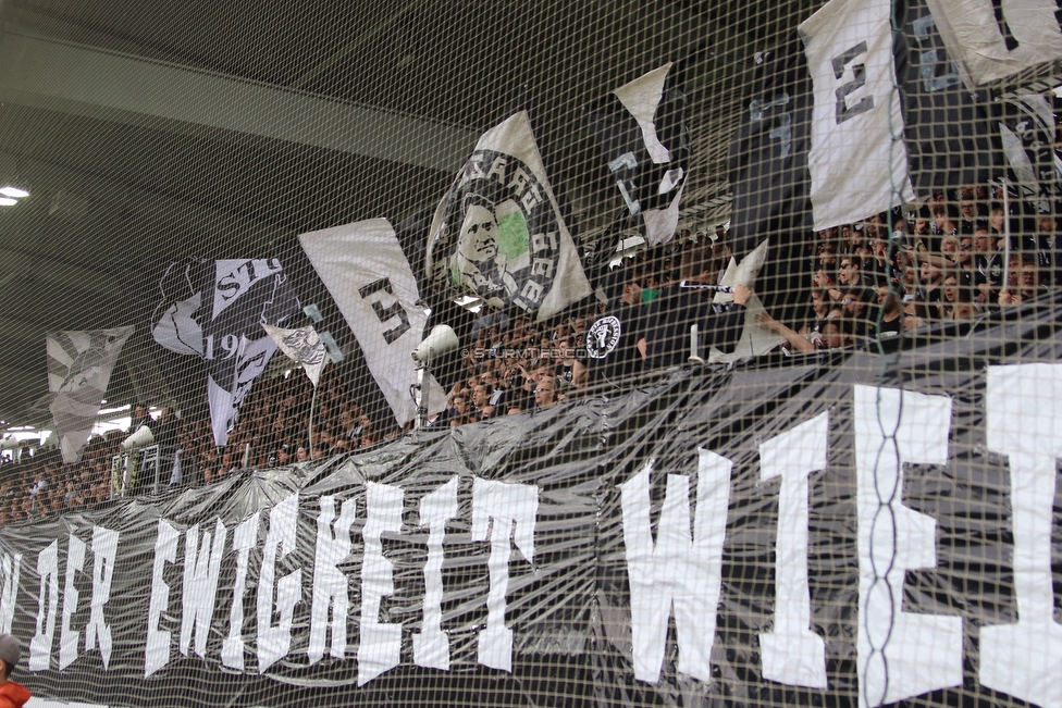 Sturm Graz - LASK
Oesterreichische Fussball Bundesliga, 28. Runde, SK Sturm Graz - LASK, Stadion Liebenau Graz, 28.04.2019. 

Foto zeigt Fans von Sturm
