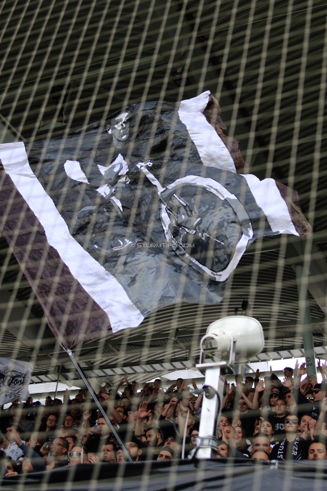 Sturm Graz - LASK
Oesterreichische Fussball Bundesliga, 28. Runde, SK Sturm Graz - LASK, Stadion Liebenau Graz, 28.04.2019. 

Foto zeigt Fans von Sturm
