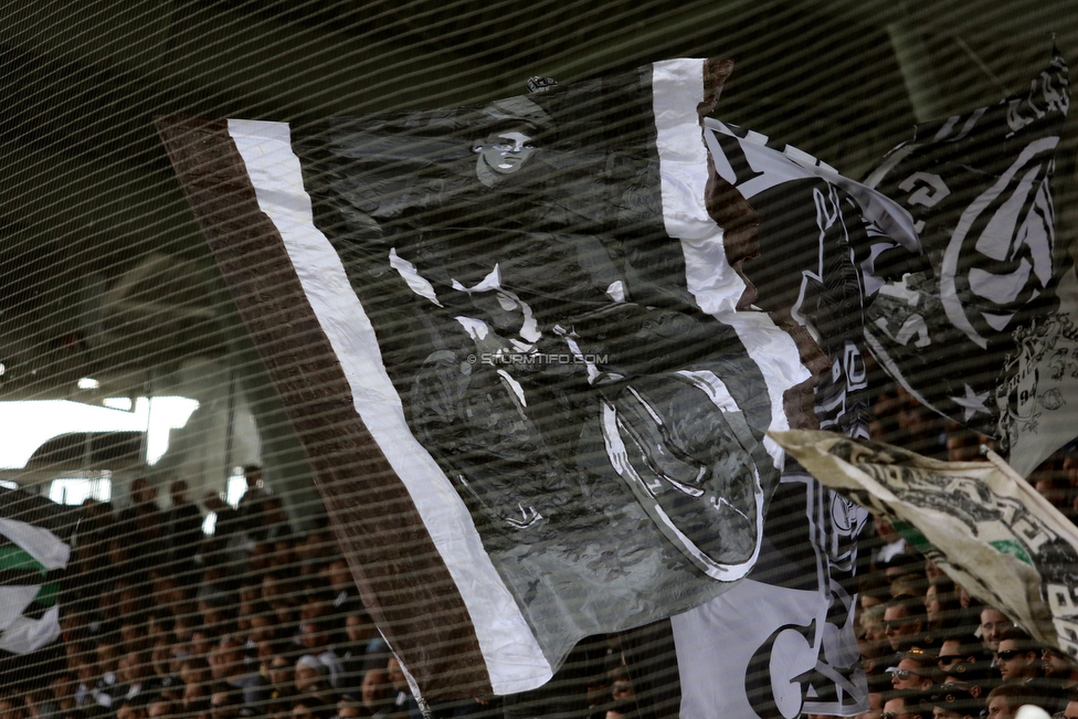 Sturm Graz - LASK
Oesterreichische Fussball Bundesliga, 28. Runde, SK Sturm Graz - LASK, Stadion Liebenau Graz, 28.04.2019. 

Foto zeigt Fans von Sturm
