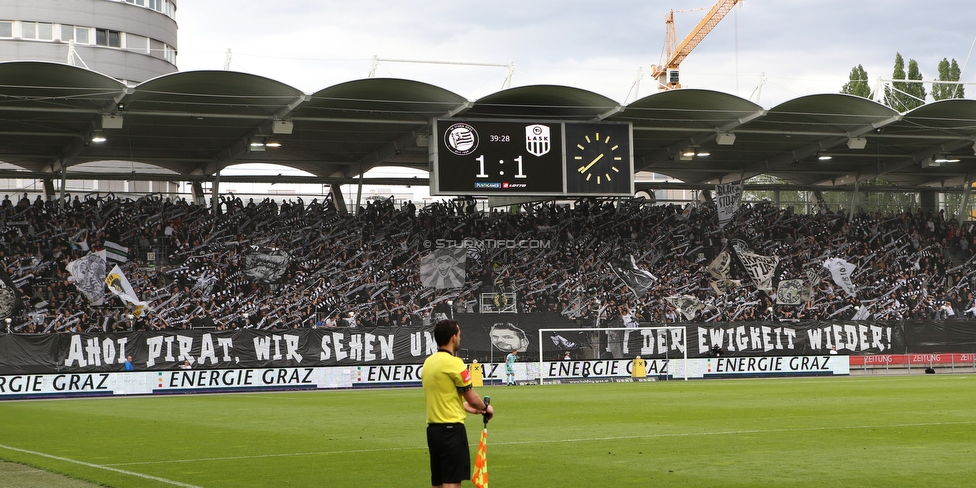 Sturm Graz - LASK
Oesterreichische Fussball Bundesliga, 28. Runde, SK Sturm Graz - LASK, Stadion Liebenau Graz, 28.04.2019. 

Foto zeigt Fans von Sturm
Schlüsselwörter: schals