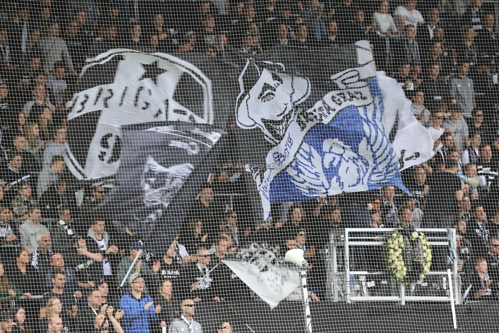 Sturm Graz - LASK
Oesterreichische Fussball Bundesliga, 28. Runde, SK Sturm Graz - LASK, Stadion Liebenau Graz, 28.04.2019. 

Foto zeigt Fans von Sturm
