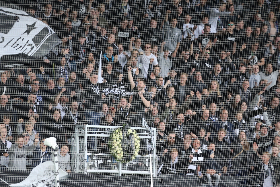 Sturm Graz - LASK
Oesterreichische Fussball Bundesliga, 28. Runde, SK Sturm Graz - LASK, Stadion Liebenau Graz, 28.04.2019. 

Foto zeigt Fans von Sturm
