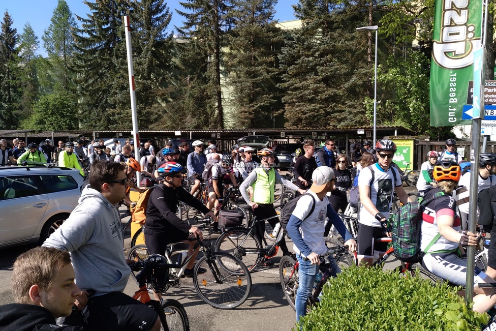 110 Jahre Sturm
110 Jahre SK Sturm Graz, Leoben, 01.05.2019.

Foto zeigt Radfahrer
