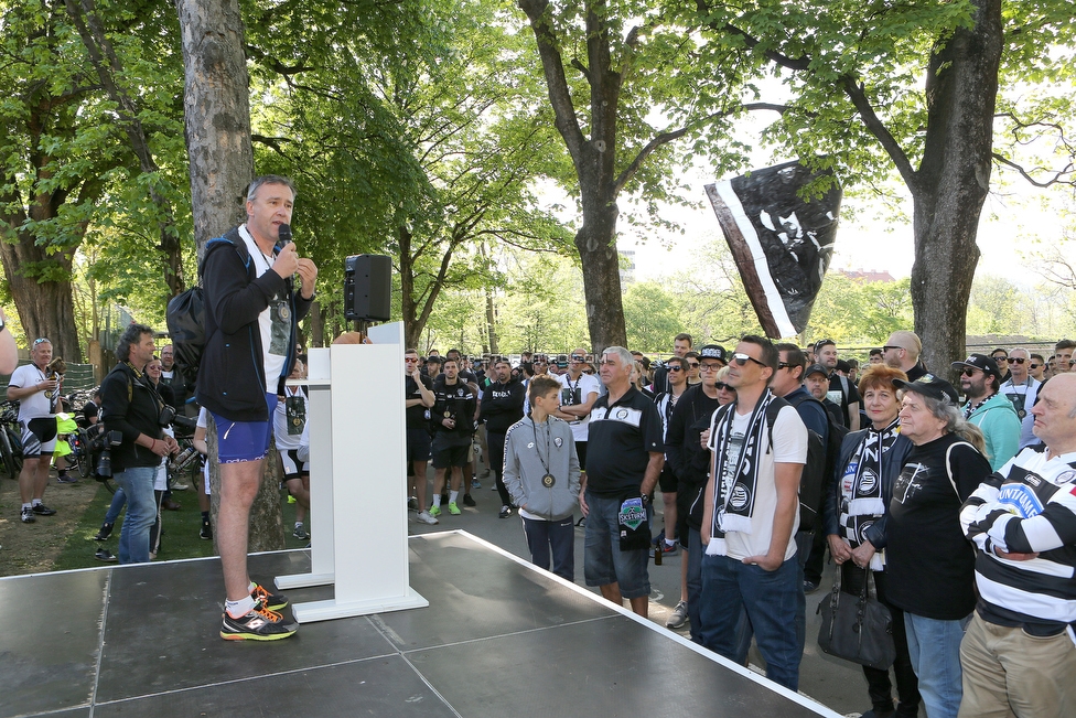 110 Jahre Sturm
110 Jahre SK Sturm Graz, Augarten Graz, 01.05.2019.

Foto zeigt Christian Jauk (Praesident Sturm)
