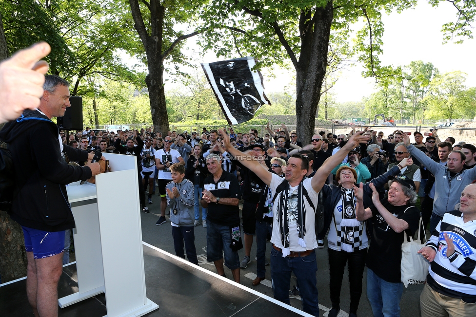 110 Jahre Sturm
110 Jahre SK Sturm Graz, Augarten Graz, 01.05.2019.

Foto zeigt Christian Jauk (Praesident Sturm)
