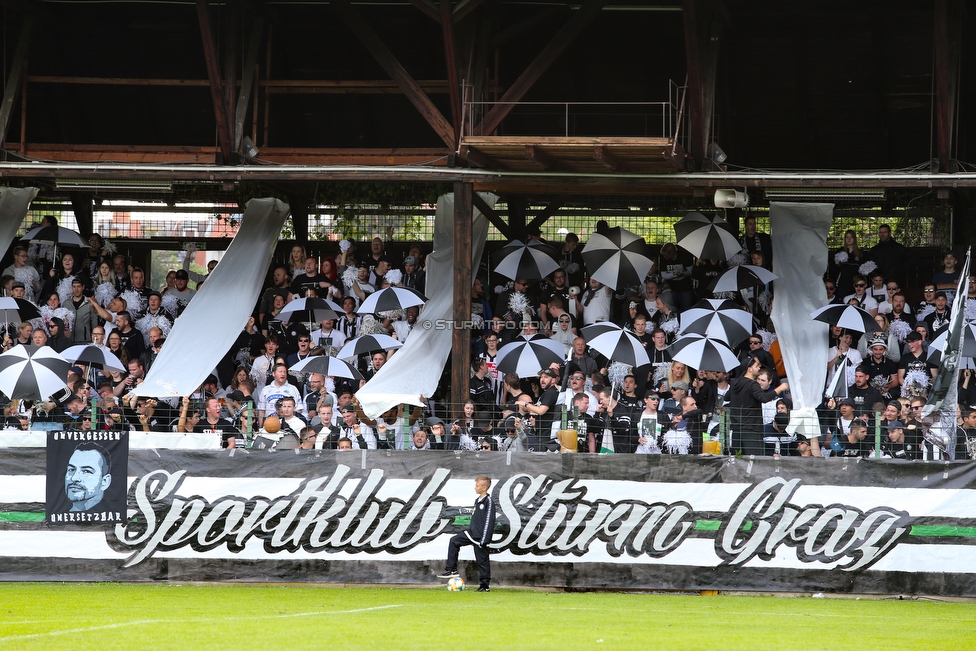 110 Jahre Sturm
110 Jahre SK Sturm Graz, Gruabn Graz, 01.05.2019.

Foto zeigt Fans von Sturm mit einer Choreografie
