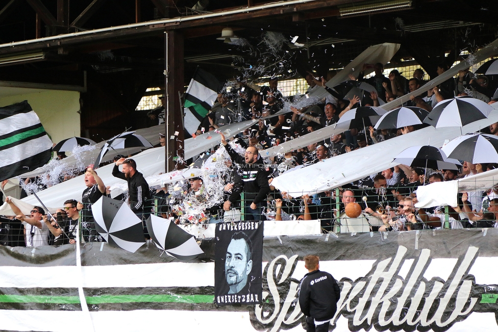 110 Jahre Sturm
110 Jahre SK Sturm Graz, Gruabn Graz, 01.05.2019.

Foto zeigt Fans von Sturm mit einer Choreografie
