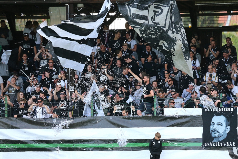 110 Jahre Sturm
110 Jahre SK Sturm Graz, Gruabn Graz, 01.05.2019.

Foto zeigt Fans von Sturm
