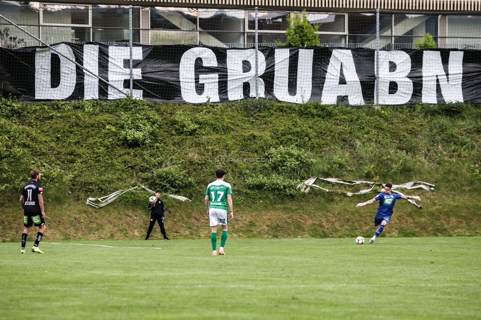 110 Jahre Sturm
110 Jahre SK Sturm Graz, Gruabn Graz, 01.05.2019.

Foto zeigt Lukas Grozurek (Sturm) und Tobias Schuetzenauer (Sturm)
