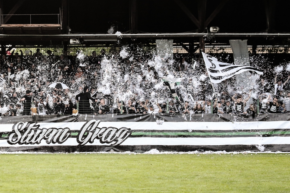 110 Jahre Sturm
110 Jahre SK Sturm Graz, Gruabn Graz, 01.05.2019.

Foto zeigt Fans von Sturm
