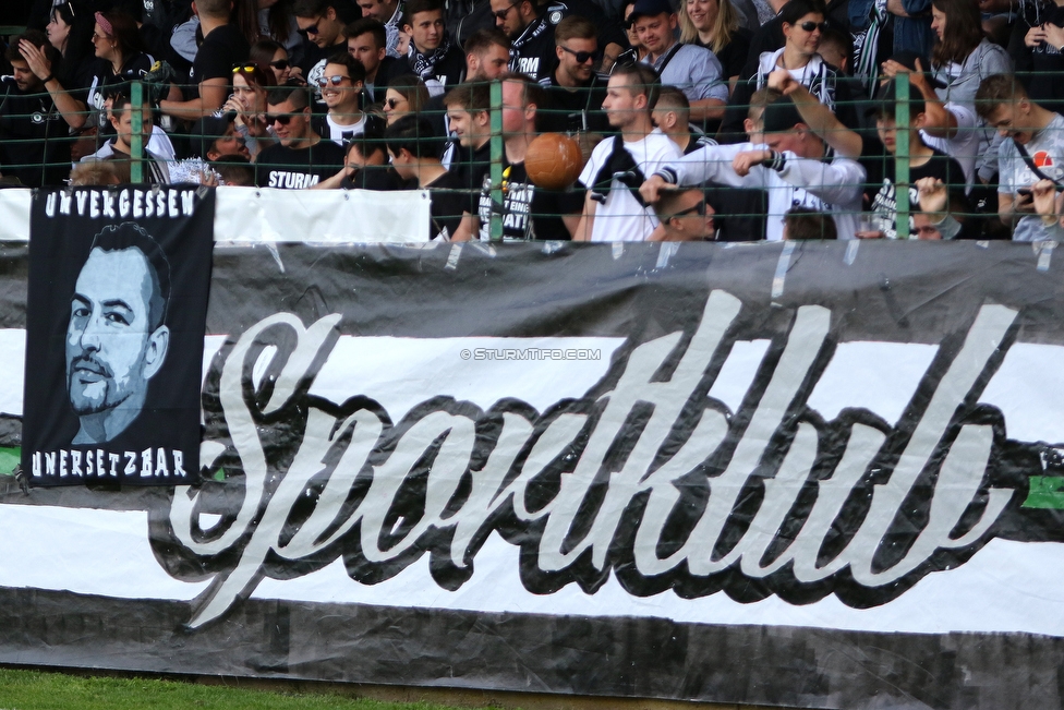 110 Jahre Sturm
110 Jahre SK Sturm Graz, Gruabn Graz, 01.05.2019.

Foto zeigt Fans von Sturm
