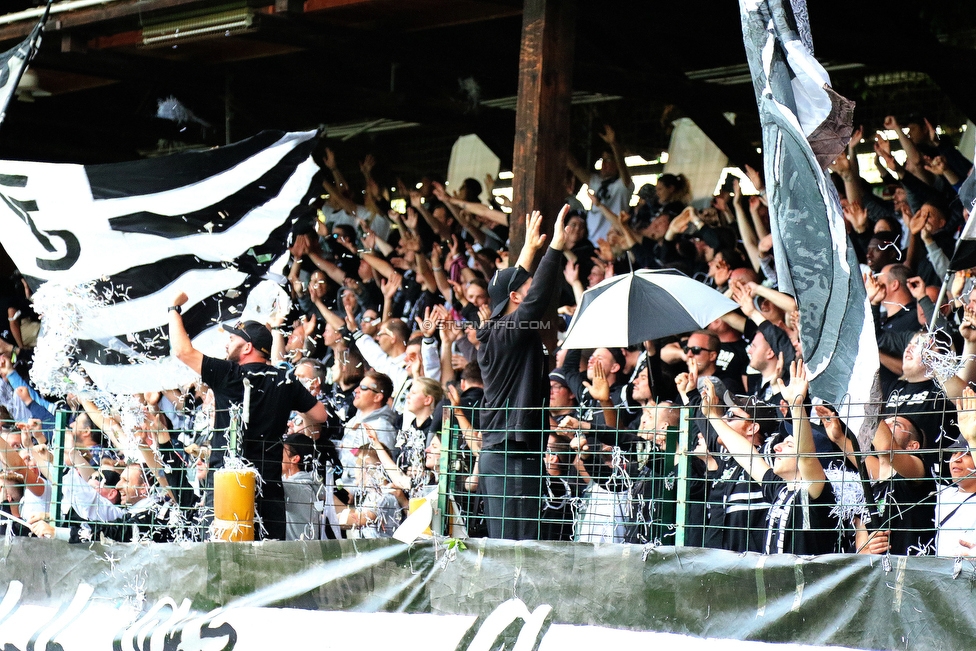 110 Jahre Sturm
110 Jahre SK Sturm Graz, Gruabn Graz, 01.05.2019.

Foto zeigt Fans von Sturm
