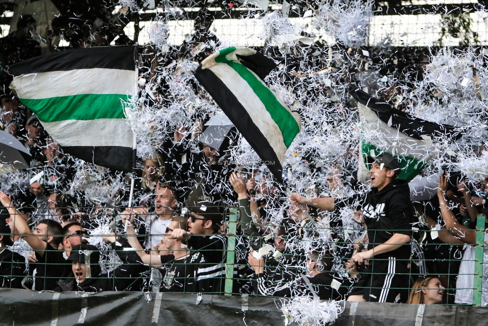 110 Jahre Sturm
110 Jahre SK Sturm Graz, Gruabn Graz, 01.05.2019.

Foto zeigt Fans von Sturm
