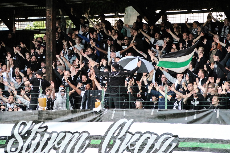 110 Jahre Sturm
110 Jahre SK Sturm Graz, Gruabn Graz, 01.05.2019.

Foto zeigt Fans von Sturm
