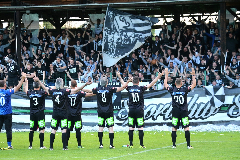 110 Jahre Sturm
110 Jahre SK Sturm Graz, Gruabn Graz, 01.05.2019.

Foto zeigt die Legendmannschaft von Sturm und Fans von Sturm
