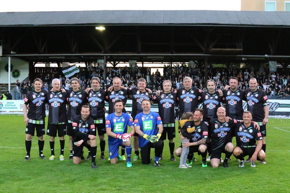 110 Jahre Sturm
110 Jahre SK Sturm Graz, Gruabn Graz, 01.05.2019.

Foto zeigt die Legendmannschaft von Sturm
