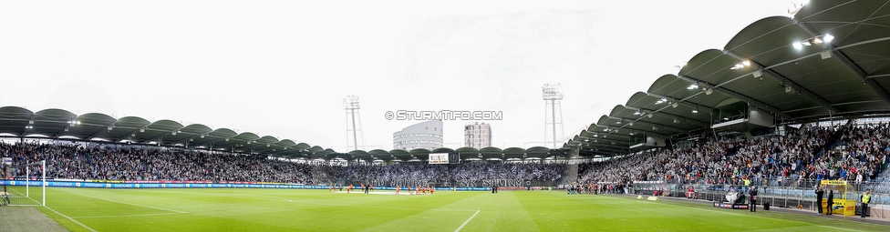 Sturm Graz - RB Salzburg
Oesterreichische Fussball Bundesliga, 31. Runde, SK Sturm Graz - FC RB Salzburg, Stadion Liebenau Graz, 19.05.2019. 

Foto zeigt Fans von Sturm mit einer Choreografie
