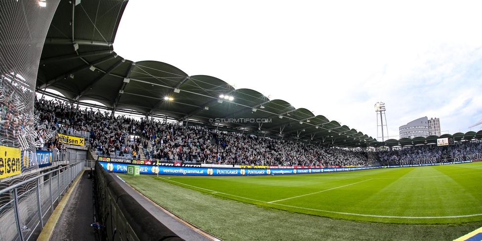 Sturm Graz - RB Salzburg
Oesterreichische Fussball Bundesliga, 31. Runde, SK Sturm Graz - FC RB Salzburg, Stadion Liebenau Graz, 19.05.2019. 

Foto zeigt Fans von Sturm mit einer Choreografie
