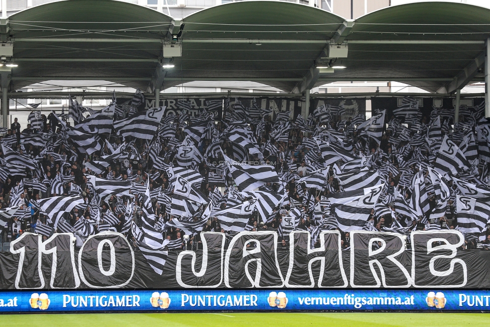 Sturm Graz - RB Salzburg
Oesterreichische Fussball Bundesliga, 31. Runde, SK Sturm Graz - FC RB Salzburg, Stadion Liebenau Graz, 19.05.2019. 

Foto zeigt Fans von Sturm mit einer Choreografie
