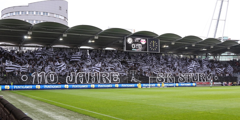 Sturm Graz - RB Salzburg
Oesterreichische Fussball Bundesliga, 31. Runde, SK Sturm Graz - FC RB Salzburg, Stadion Liebenau Graz, 19.05.2019. 

Foto zeigt Fans von Sturm mit einer Choreografie
