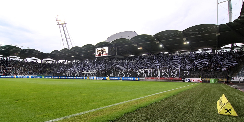 Sturm Graz - RB Salzburg
Oesterreichische Fussball Bundesliga, 31. Runde, SK Sturm Graz - FC RB Salzburg, Stadion Liebenau Graz, 19.05.2019. 

Foto zeigt Fans von Sturm mit einer Choreografie
