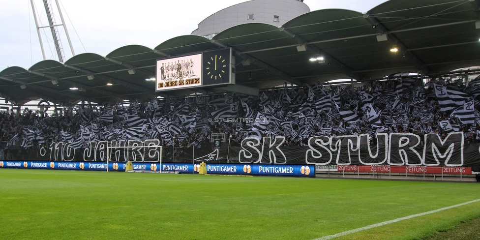 Sturm Graz - RB Salzburg
Oesterreichische Fussball Bundesliga, 31. Runde, SK Sturm Graz - FC RB Salzburg, Stadion Liebenau Graz, 19.05.2019. 

Foto zeigt Fans von Sturm mit einer Choreografie
