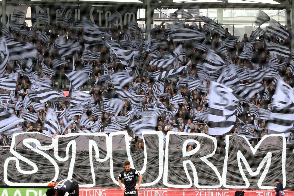 Sturm Graz - RB Salzburg
Oesterreichische Fussball Bundesliga, 31. Runde, SK Sturm Graz - FC RB Salzburg, Stadion Liebenau Graz, 19.05.2019. 

Foto zeigt Fans von Sturm
