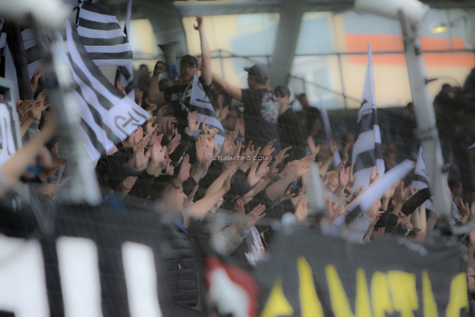 Sturm Graz - RB Salzburg
Oesterreichische Fussball Bundesliga, 31. Runde, SK Sturm Graz - FC RB Salzburg, Stadion Liebenau Graz, 19.05.2019. 

Foto zeigt Fans von Sturm
